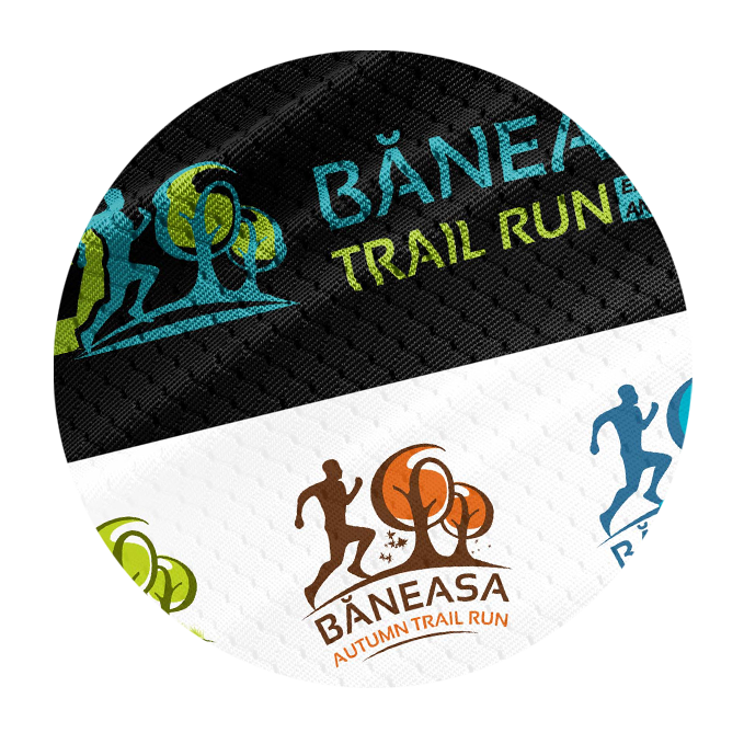 Băneasa Trail Run - print sigle decorativ