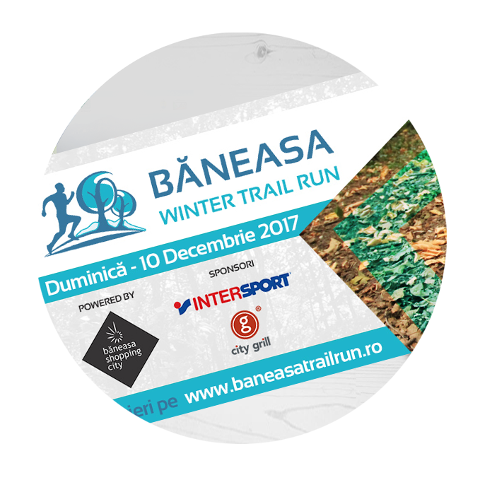 Băneasa Trail Run - grafică banner vizual