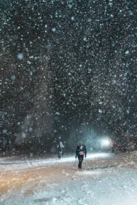 Alergare montana - Night Run pe ninsoare la SKV Night Run